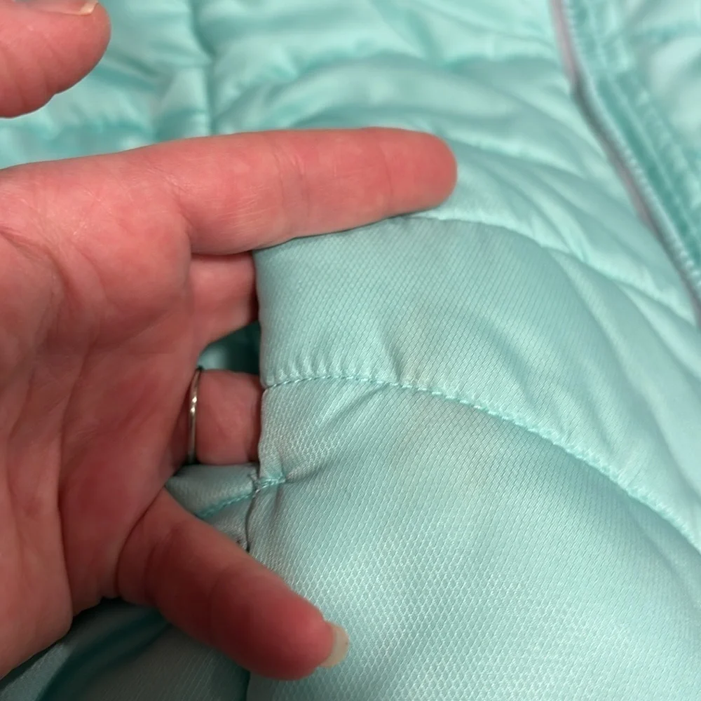 Under Armor teal winter cold gear coat size YXL